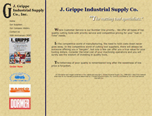Tablet Screenshot of jgrippe.com